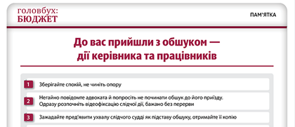 До вас прийшли з обшуком — дії керівника та працівників